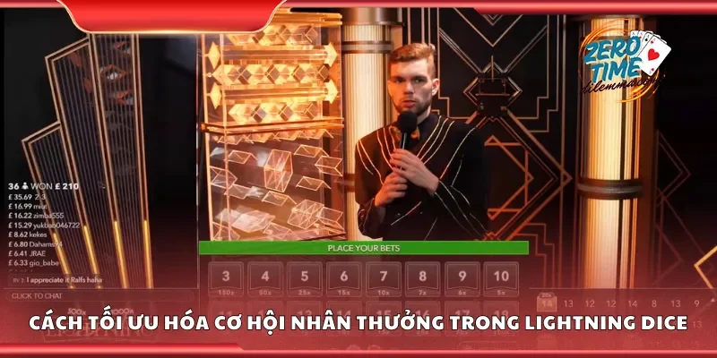 Cách tối ưu hóa cơ hội nhân thưởng trong lightning dice
