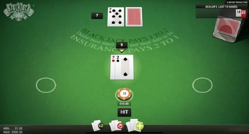 Mẹo chơi Blackjack Sunwin