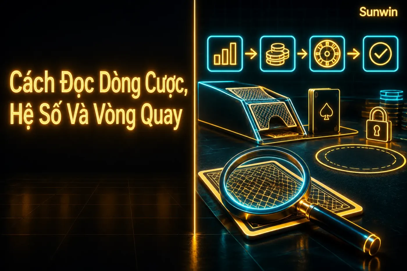 Trước khi quay, bạn sẽ thấy mức cược mỗi lượt và số dòng thắng - nổ hũ sunwin